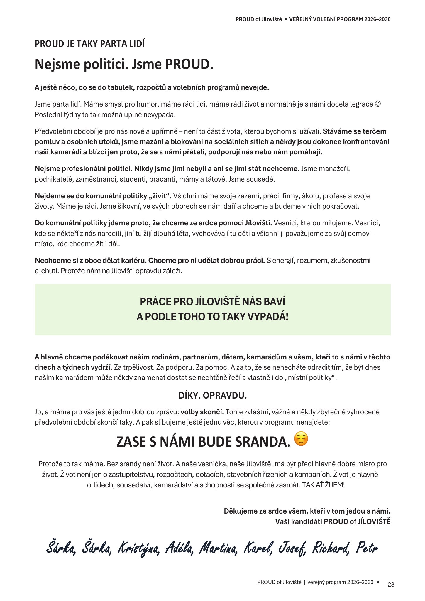 PROUDNICE, strana 23
